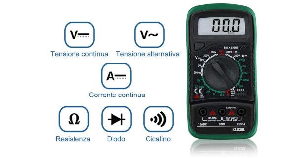 funzionalità tester digitale