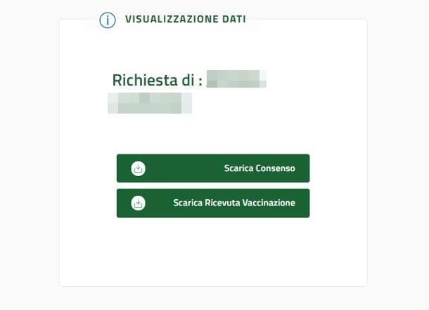come scaricare il certificato vaccinale Regione Campania
