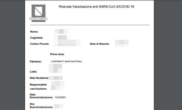 Come scaricare il certificato vaccinale COVID