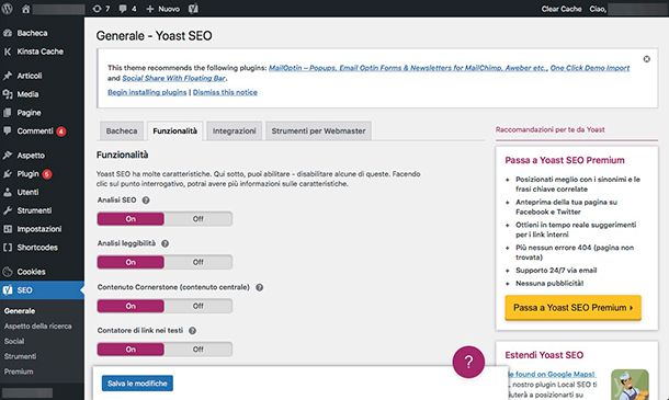 SEO come funziona con Yoast SEO