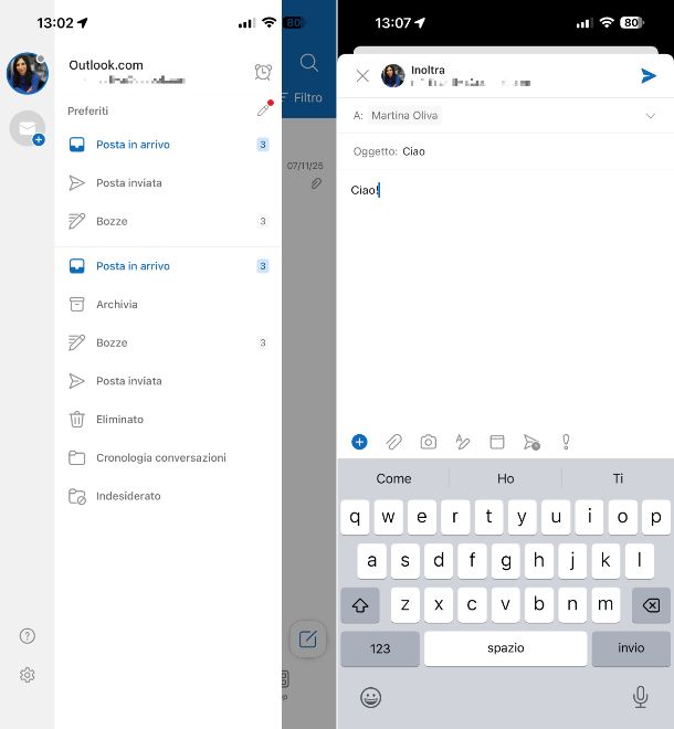 Outlook app