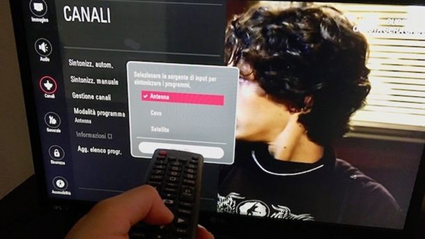 Come sintonizzare La7 automaticamente