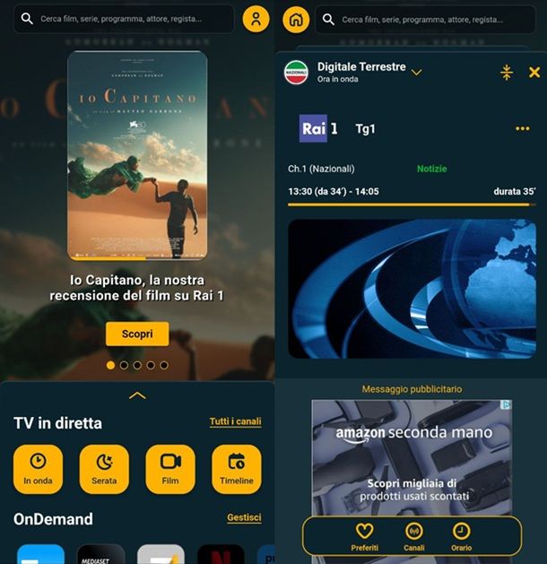 Altre soluzioni utili per vedere la TV su Android