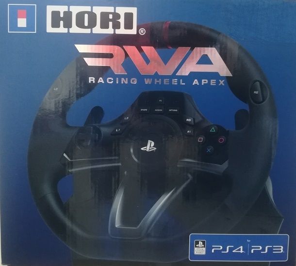 Procedura di collegamento del volante Hori alla PlayStation 4