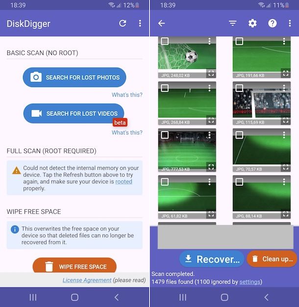 DiskDigger photo recovery