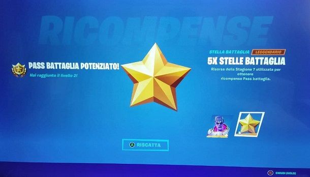 Come ottenere Stelle Battaglia su Fortnite