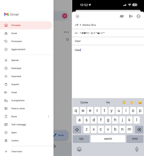 Gmail app