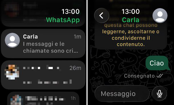 Apple Watch WhatsApp