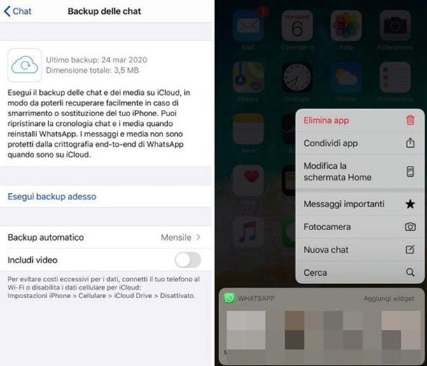 Come recuperare messaggi WhatsApp cancellati iPhone