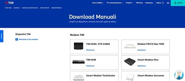 Manuali TIM