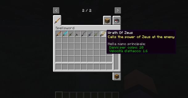 Mod per avere la spada più forte di Minecraft
