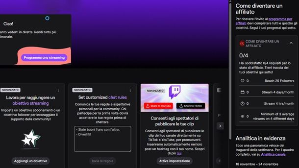 Come attivare sub su Twitch