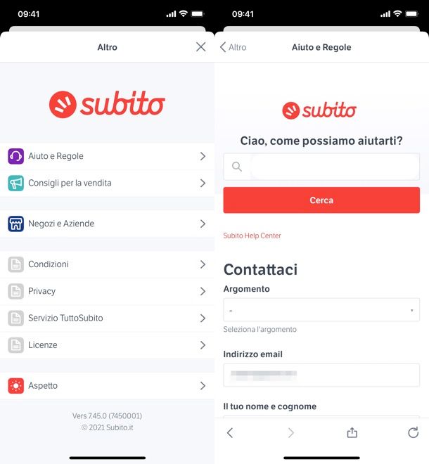 Subito app