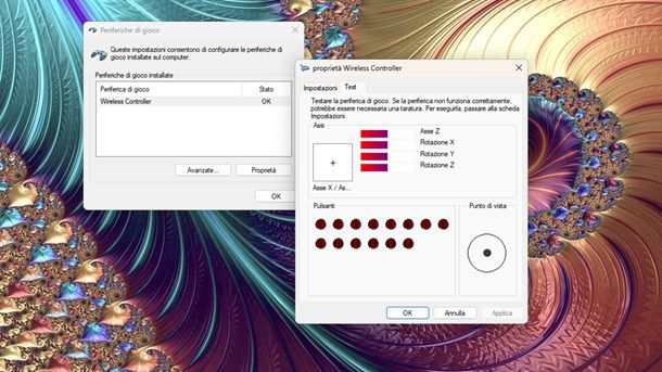 Periferiche di gioco Windows 11