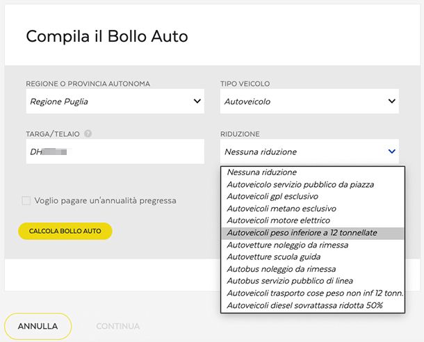 Pagare bollo online con le Poste