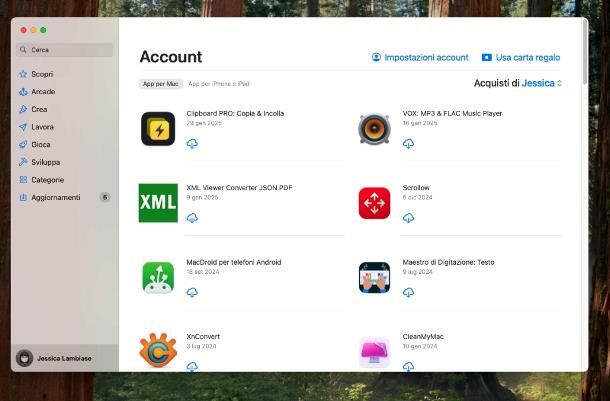 Come recuperare applicazioni cancellate