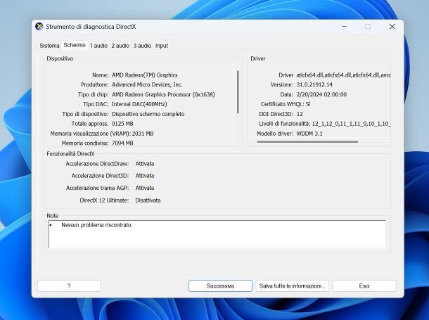 Come aggiornare driver scheda video