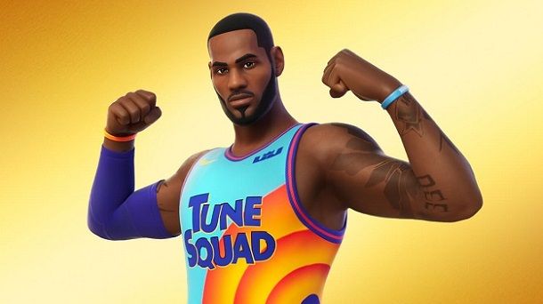 LeBron James Fortnite Tune Squad Space Jam 2