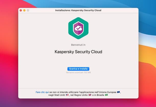 Come installare Kaspersky già acquistato