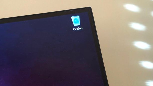 Cestino Windows 1 Informazioni preliminari