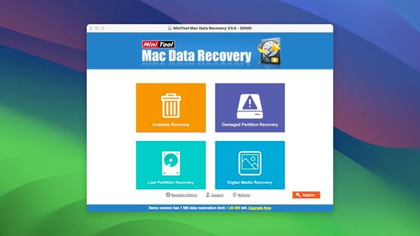 Altri programmi per recuperare Mac MiniTool