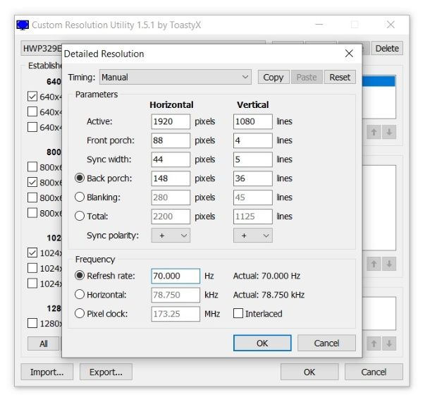 Custom Resolution Utility CRU