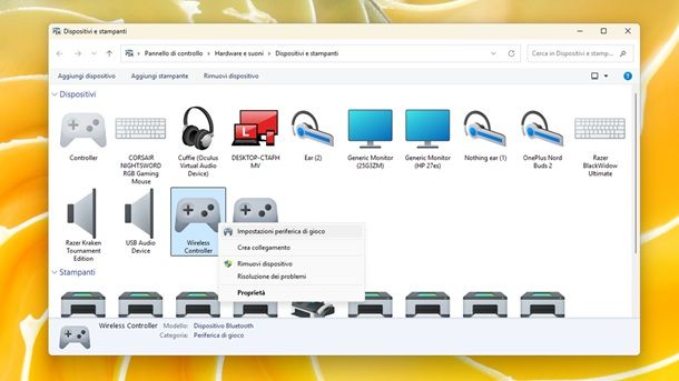 Impostazioni di gioco Windows 11
