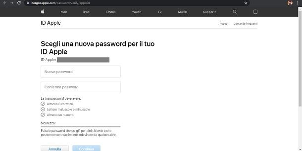 Come recuperare password email