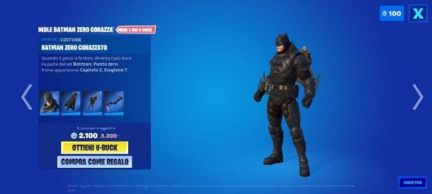 Come sbloccare Batman Zero Corazzato su Fortnite