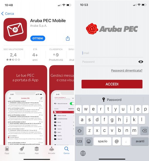 PEC Aruba Mobile