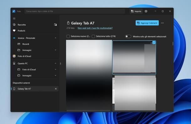 Come trasferire foto da Samsung a PC