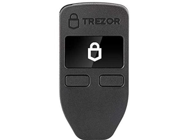 Trezor One wallet crypto hardware