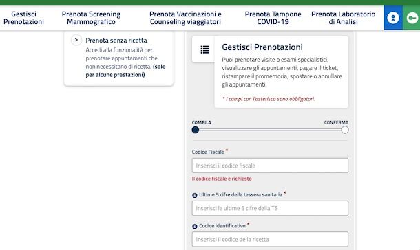 PrenotaSalute Lombardia