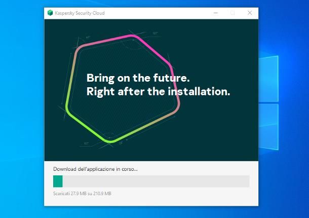 Come installare Kaspersky già acquistato