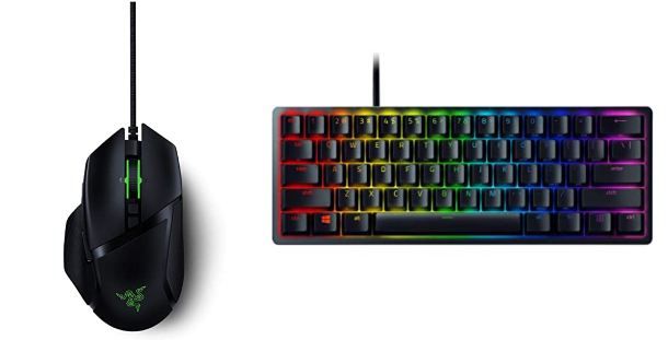 Mouse Razer Basilisk V2 e tastiera Razer Huntsman Mini