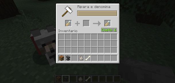 Targhetta animale Minecraft