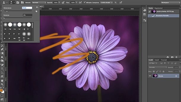 Come togliere gli scarabocchi dalle foto con Photoshop