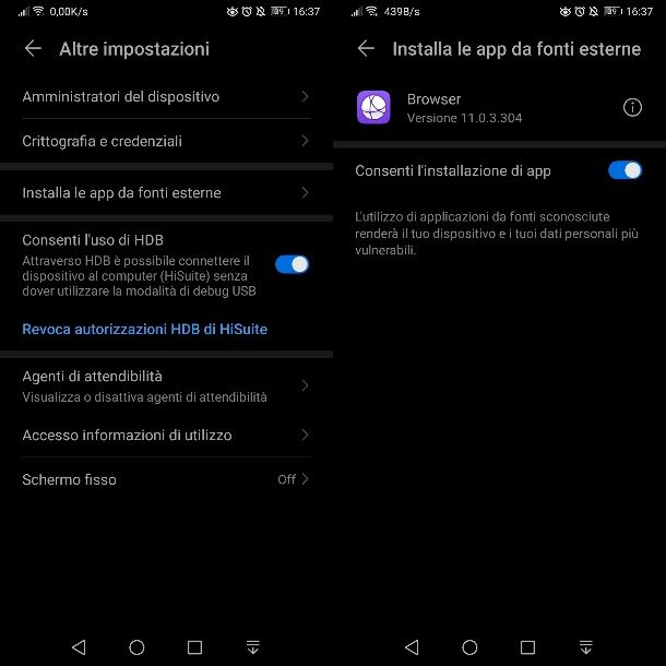 Come aggiornare WhatsApp su HUAWEI senza Play Store