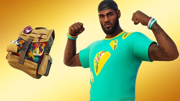 LeBron James Taco Fortnite