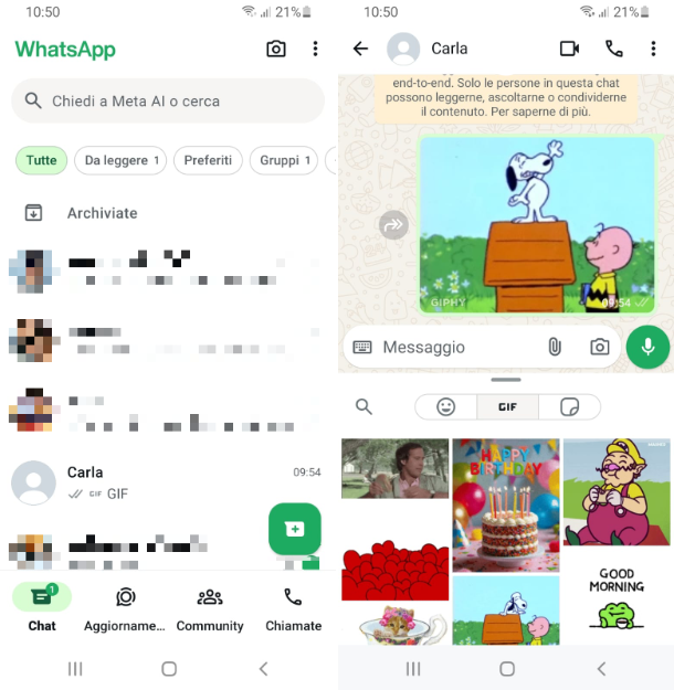 WhatsApp Android