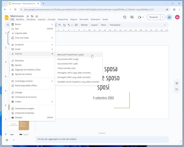 Google Presentazioni