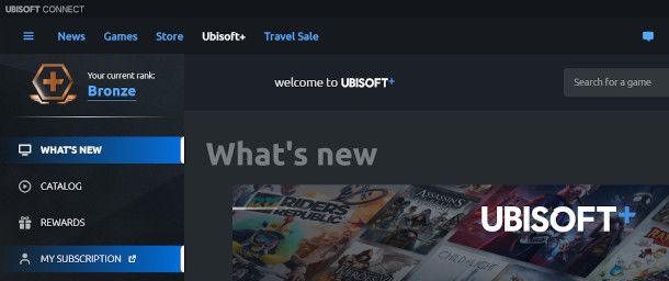 my subscription app ubisoft connect