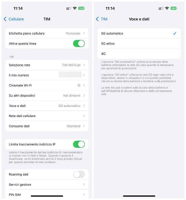 Come attivare il 5G su iPhone