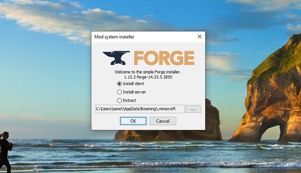 Installare Forge Mod Minecraft