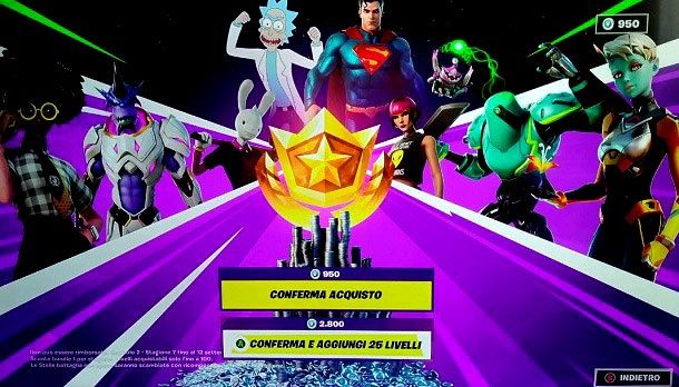 Pass Battaglia Stagione 7 Capitolo 2 Fortnite Superman