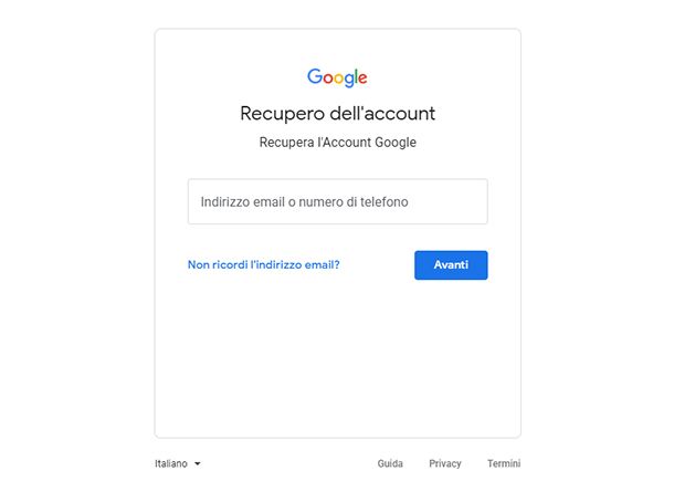 Risolvere problemi con l'account Google