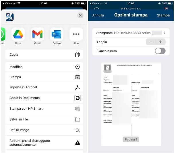 Come stampare il certificato vaccinale COVID
