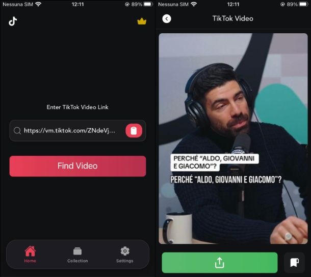 Come salvare video TikTok senza logo su iPhone
