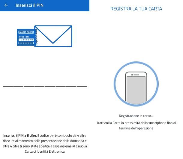 Registrare la CIE in CieID