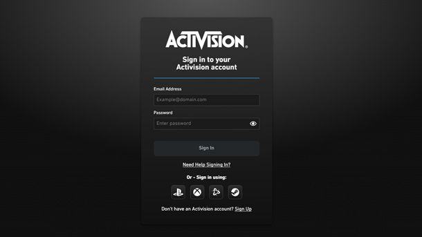 Come cambiare account Activision su Warzone PS5